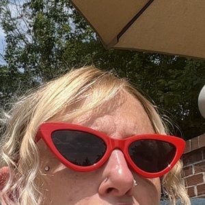 Red sunglasses